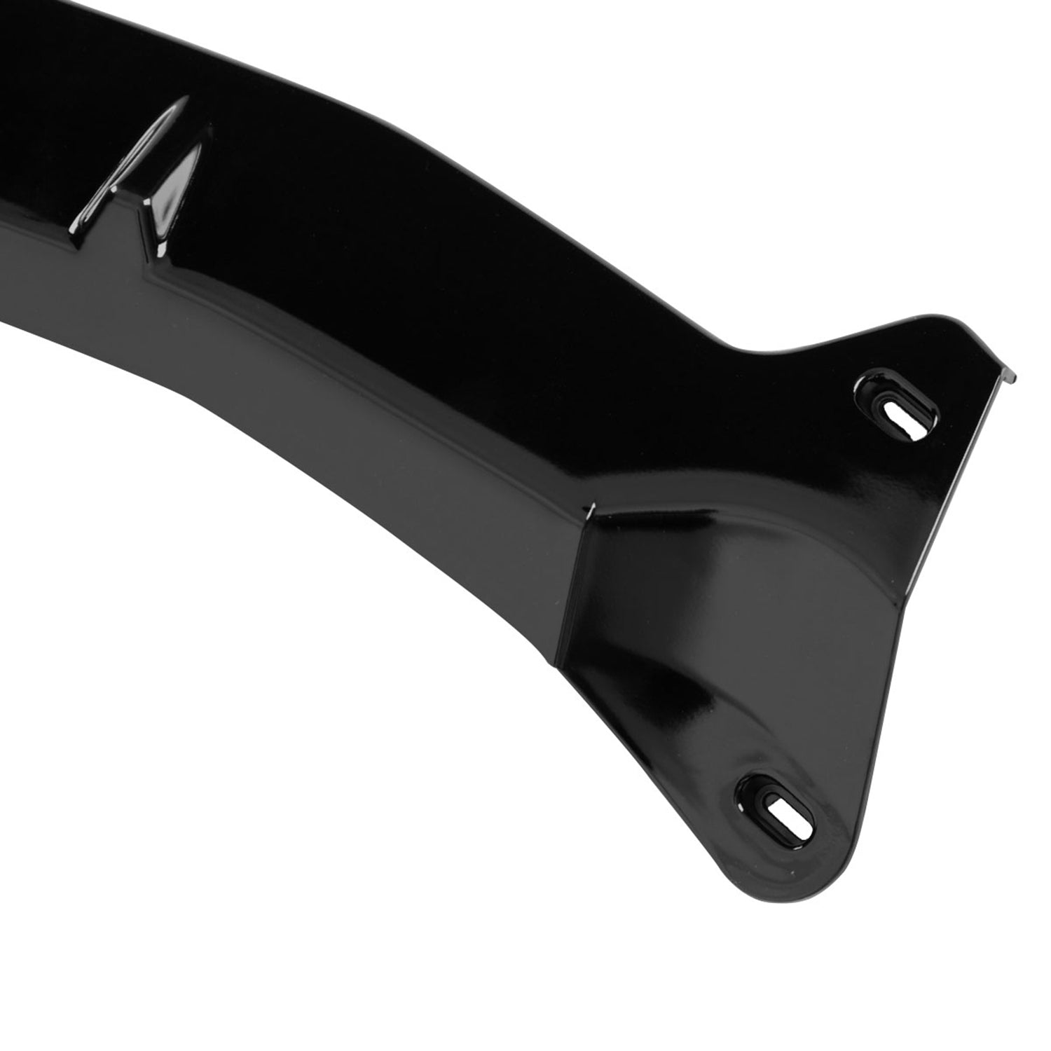 2017-2018 Audi A4/S4 Glossy Black 3Pcs Front Bumper Lip Splitter Kit