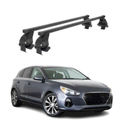 2018-2020 Hyundai Elantra GT Roof Rack Cross Bars Black