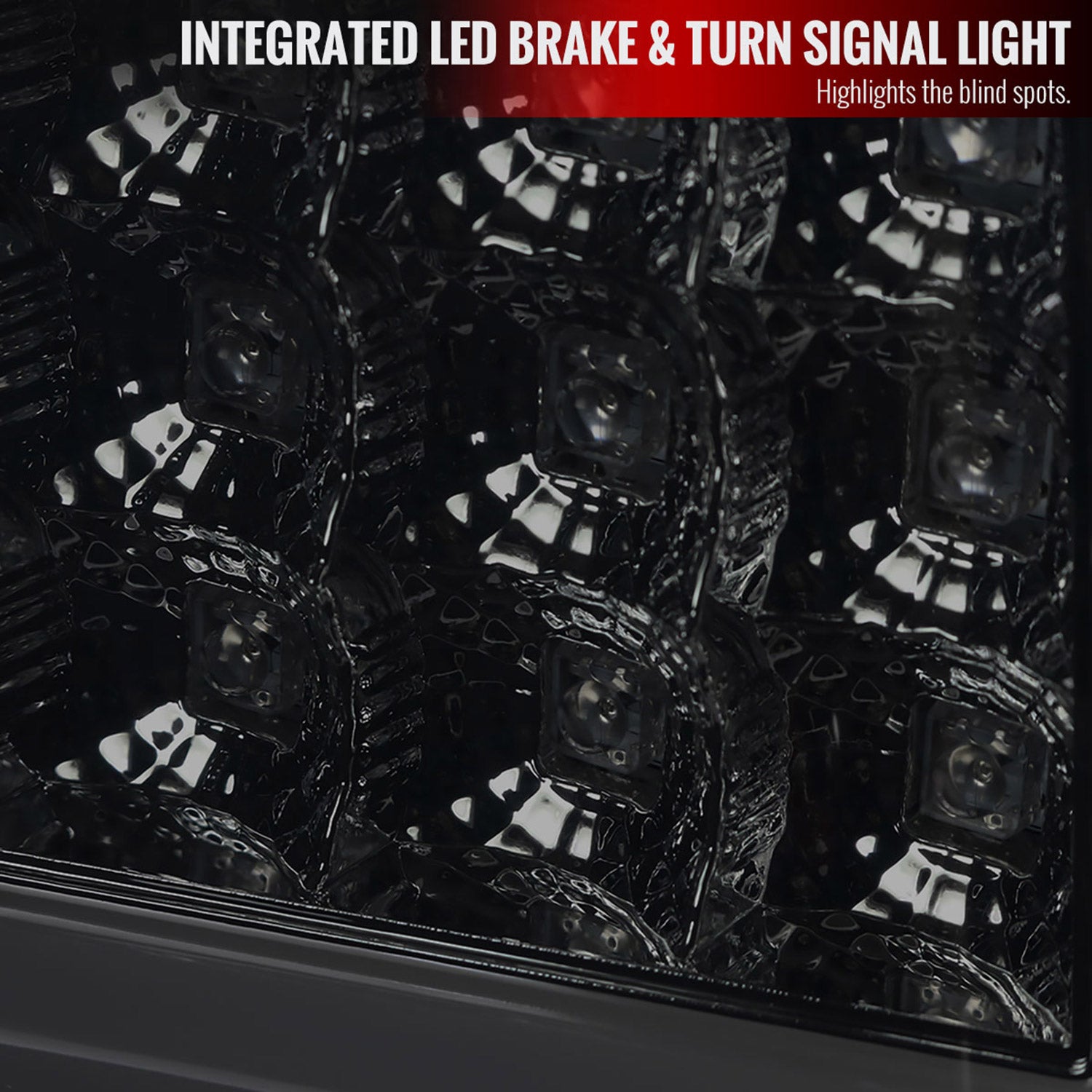 2003-2006 Chevy Silverado LED Tail Lights - G2 Chrome Housing/Smoke Lens