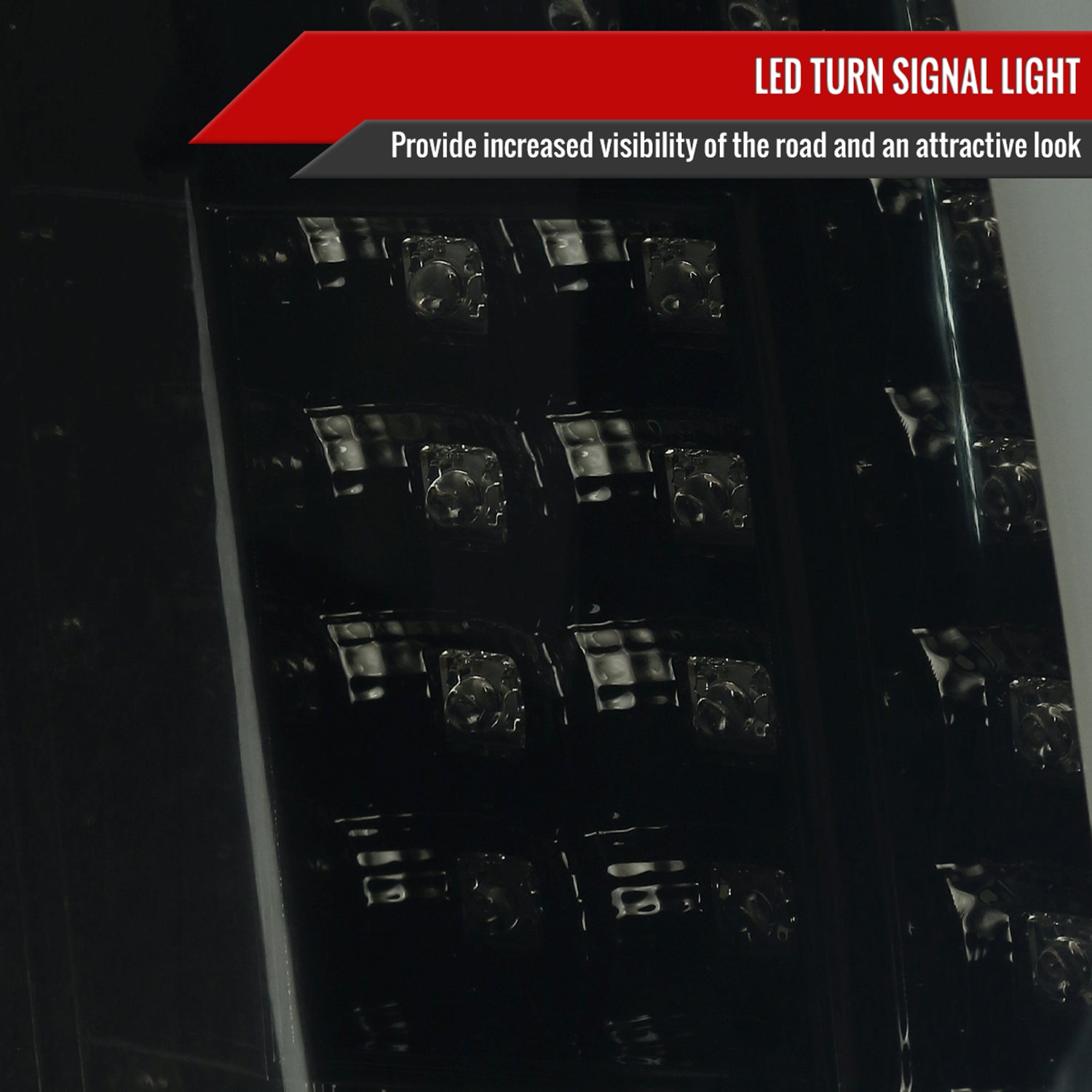 2000-2006 Chevy Suburban/Tahoe/Yukon/XL LED Tail Lights Glossy Black/Smoke