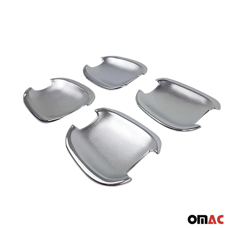 2007-2015 Chevrolet Aveo Camaro Cruze Malibu Sonic Car Door Handle Bowl Cover Protector Silver Chrome