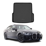 OMAC Cargo Mats Liner for BMW i4 Gran Coupe 2022-2026 Trunk Mat Waterproof Black