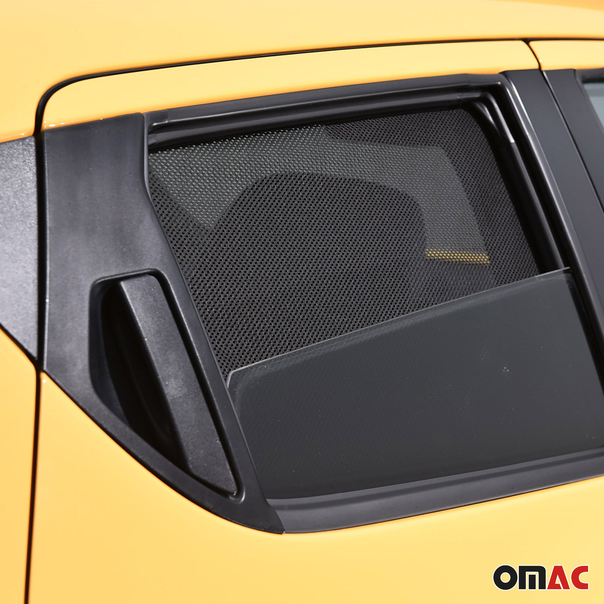 2011-2017 Nissan Juke Side Rear Window Curtain Mesh Black 2Pcs