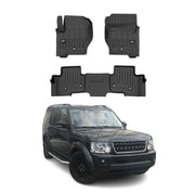 2010-2016 Land Rover LR4 Premium Floor Mats Liners Full Set All Weather Heavy Duty