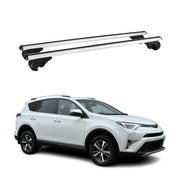 2013-2018 Toyota RAV4 Roof Rack Cross Bars Silver