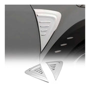 2018-2022 Toyota C-HR Side Door Molding Trim Skirt Garnish Silver 2 Pcs