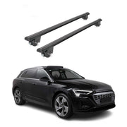 2019-2023 Audi e-tron Quattro Roof Rack Cross Bars Black