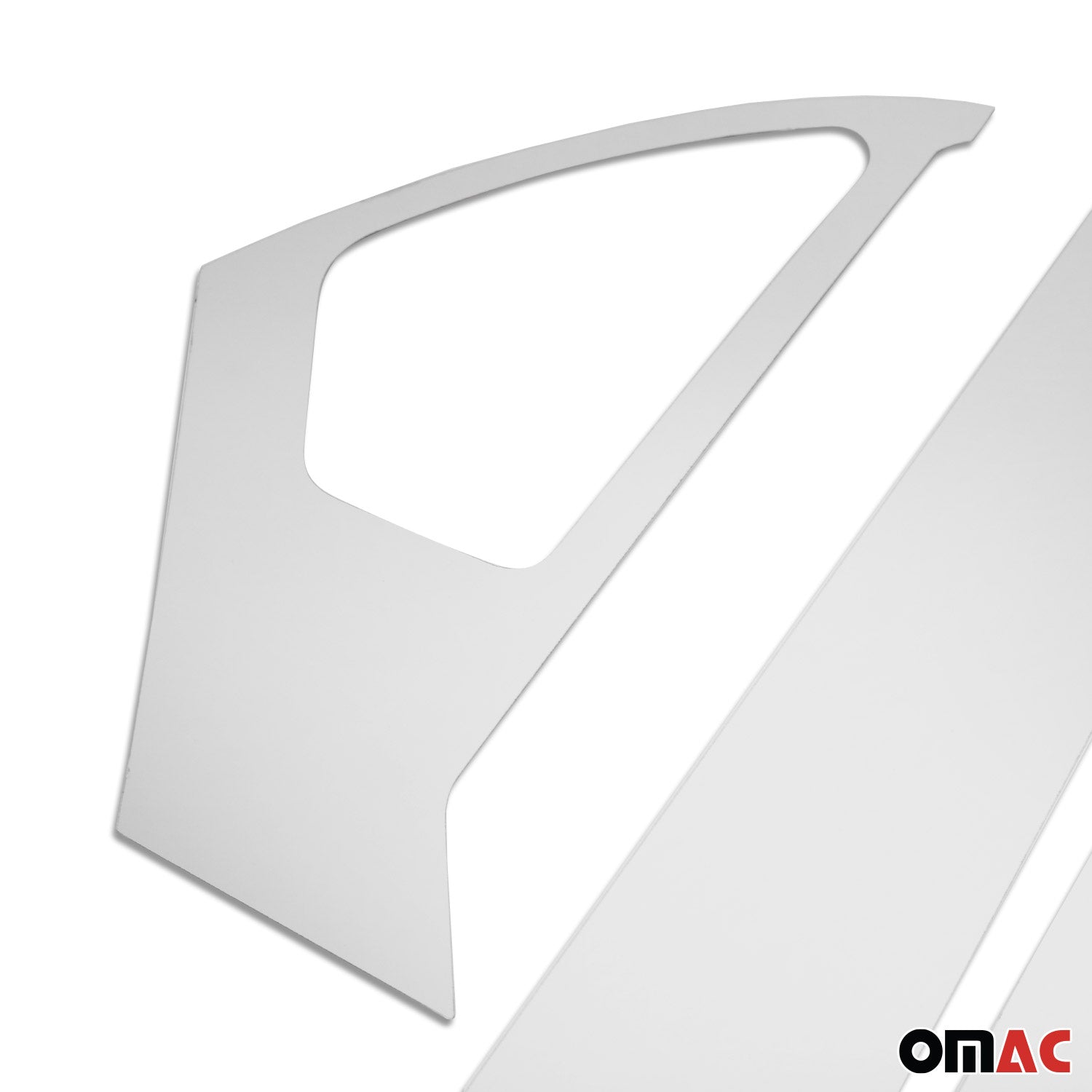 2011-2017 Nissan Juke Window B Pillar Posts Door Trim Cover Stainless Steel Silver 6x