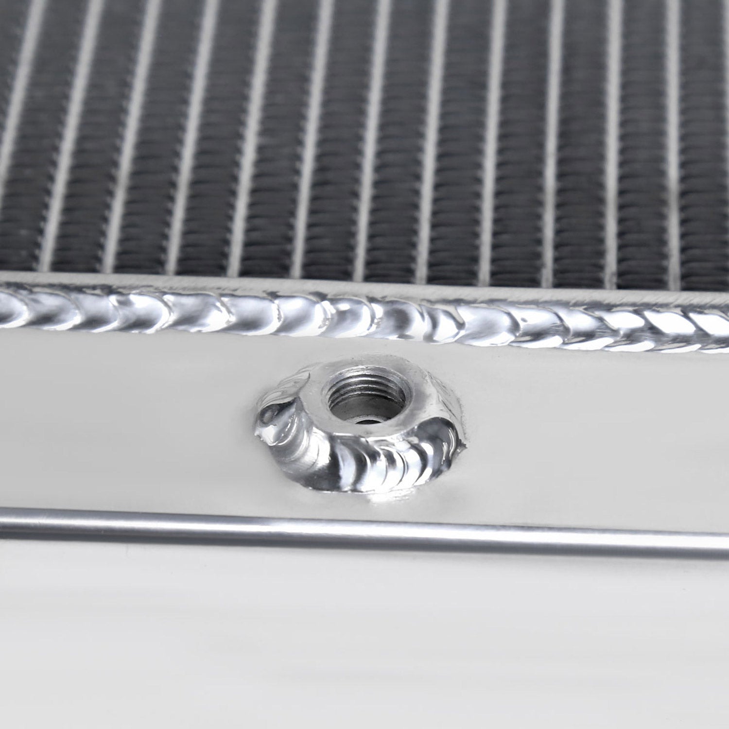 1972-1986 Jeep CJ Series MT Aluminum 3-Row Performance Radiator