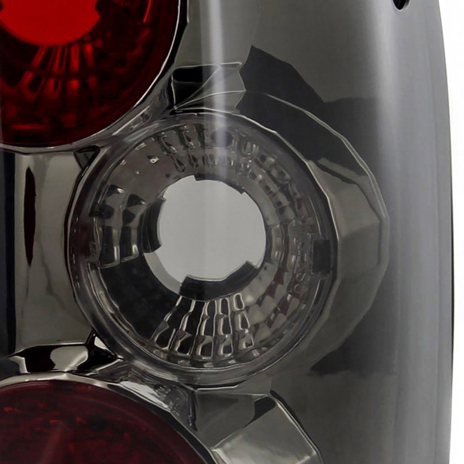 1993-1997 Ford Ranger Tail Lights Chrome Housing/Smoke Lens