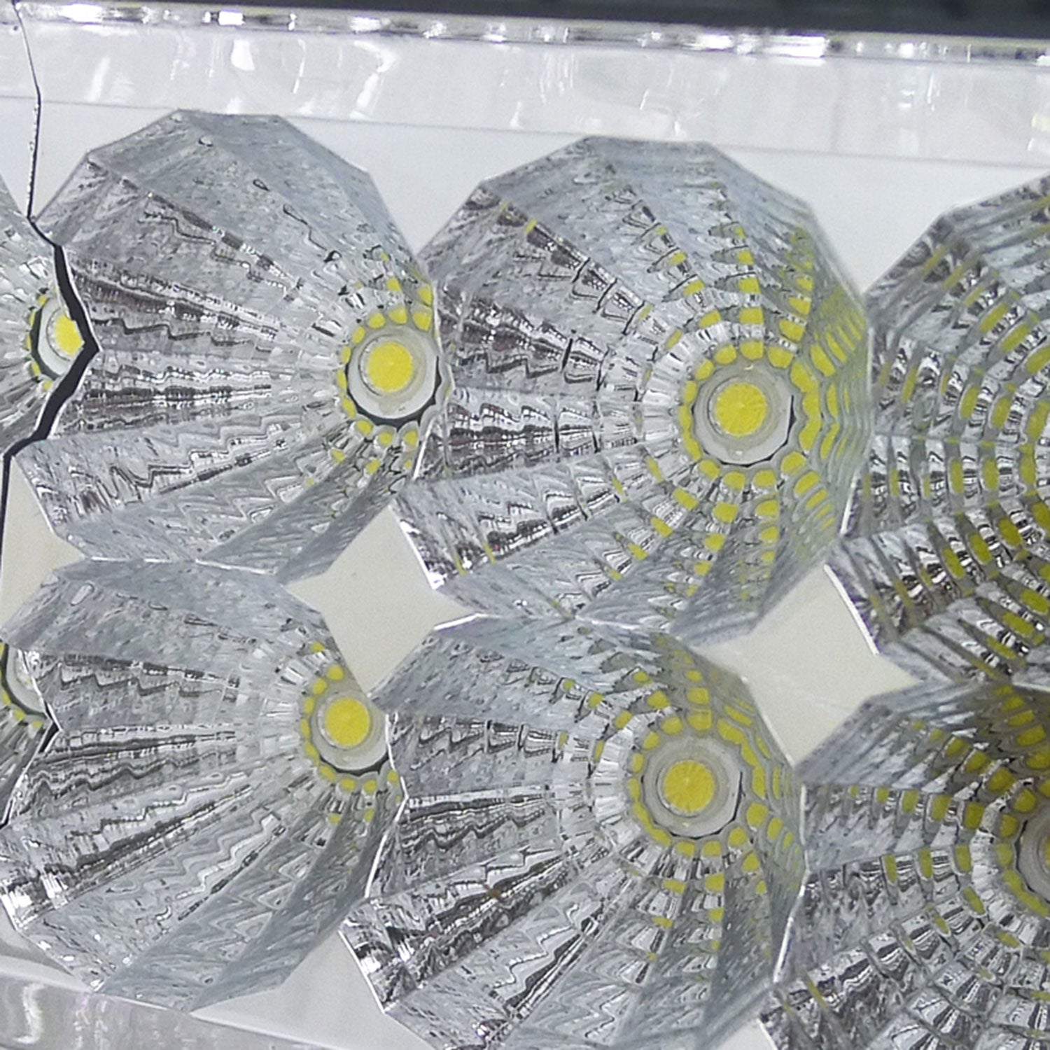 Universal Off Road 6000K Flood Beam 72W 24-LED Fog Light Lamp Bar Alu Housing