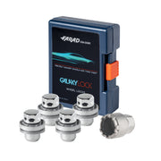 Wheel Lock Kit for Toyota Yaris 2010-2020 M12X1.5 Nut Chromed 4Locks & 1Key