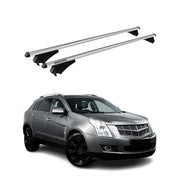 2010-2016 Cadillac SRX Roof Rack Cross Bars Silver
