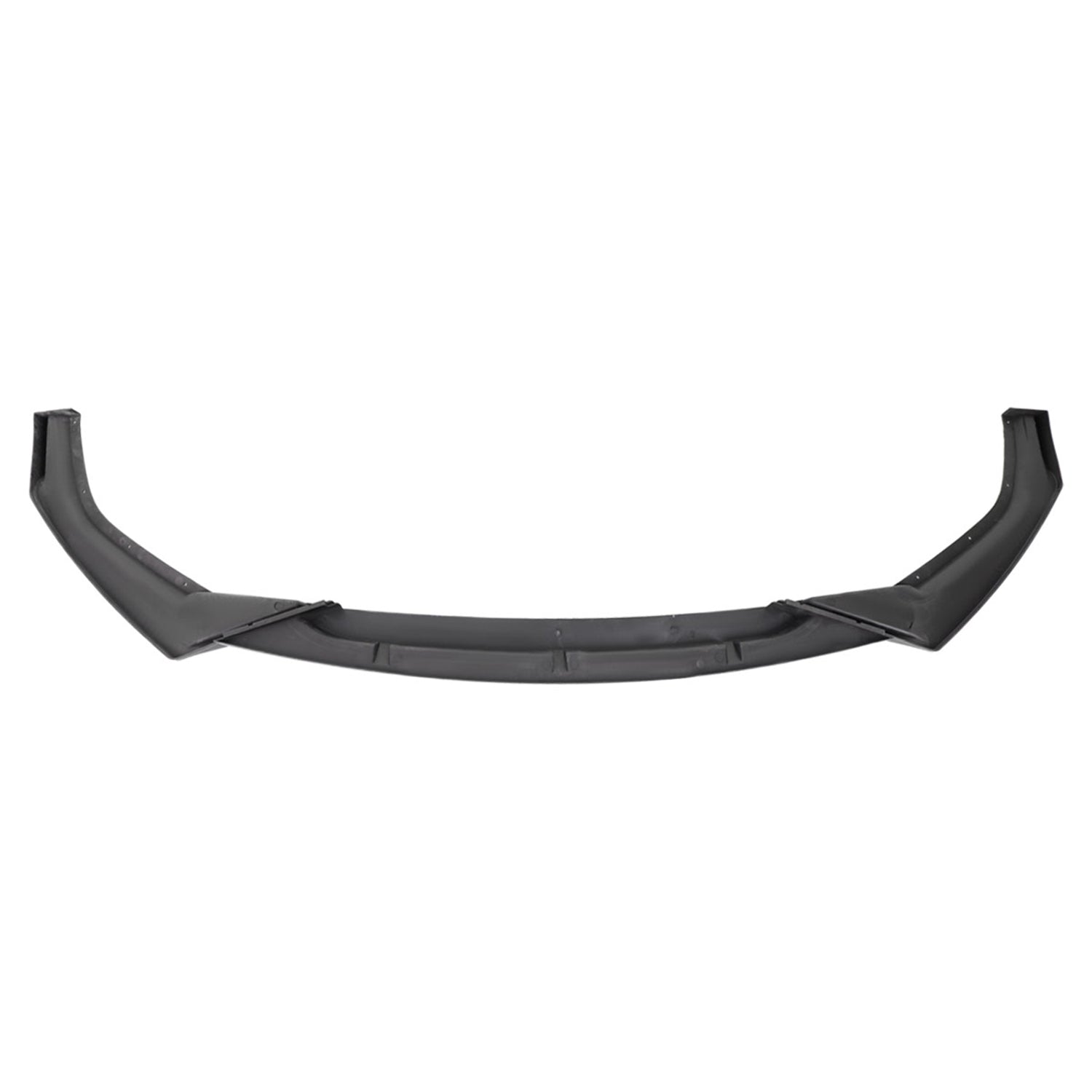 2019-2021 Honda Civic Sedan Glossy Black/Red Trim 3PC Front Bumper Lip Set