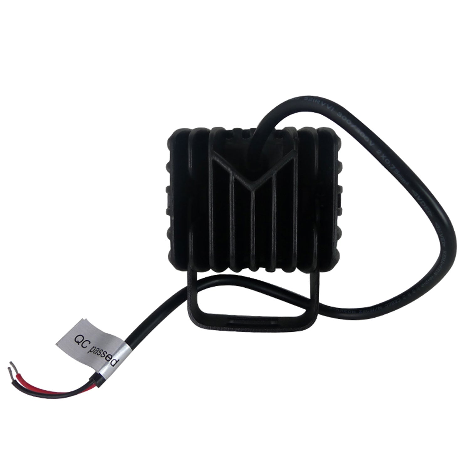 Universal Off Road 6000k Flood Beam 16W 4-LED Cube Fog Light Mounting Bracket