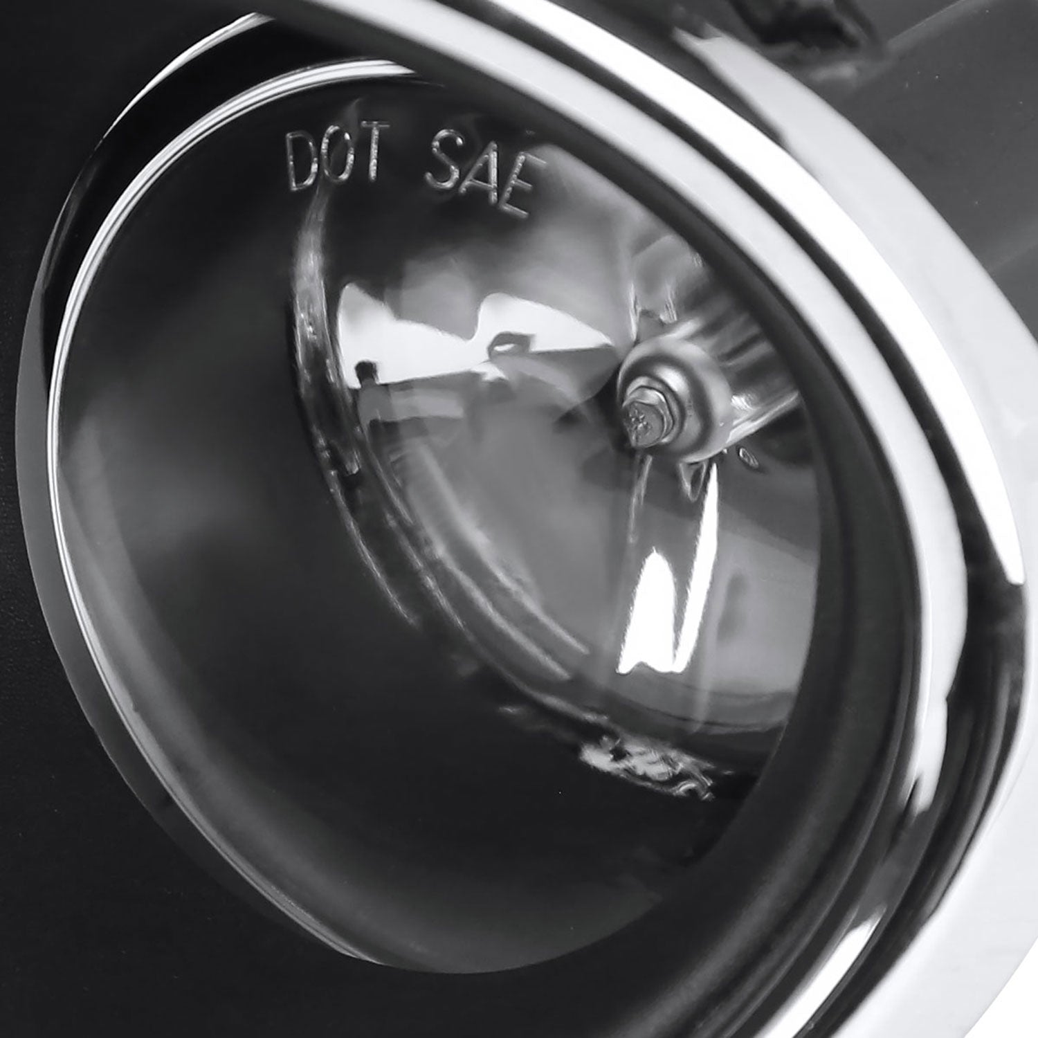 2017-2018 Nissan Rogue Sport H11 Fog Lights Kit Chrome Housing/Clear Lens