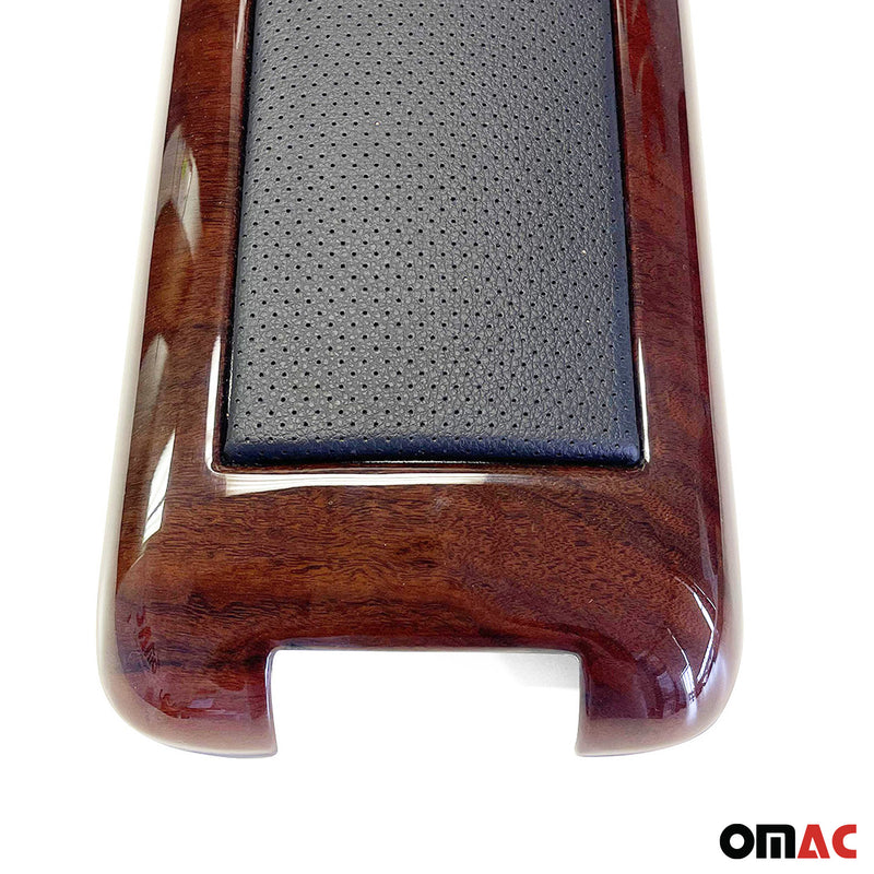 Armrest Box Lid Cover for Mercedes CLK Class C208 1997-2002 Wood Walnut