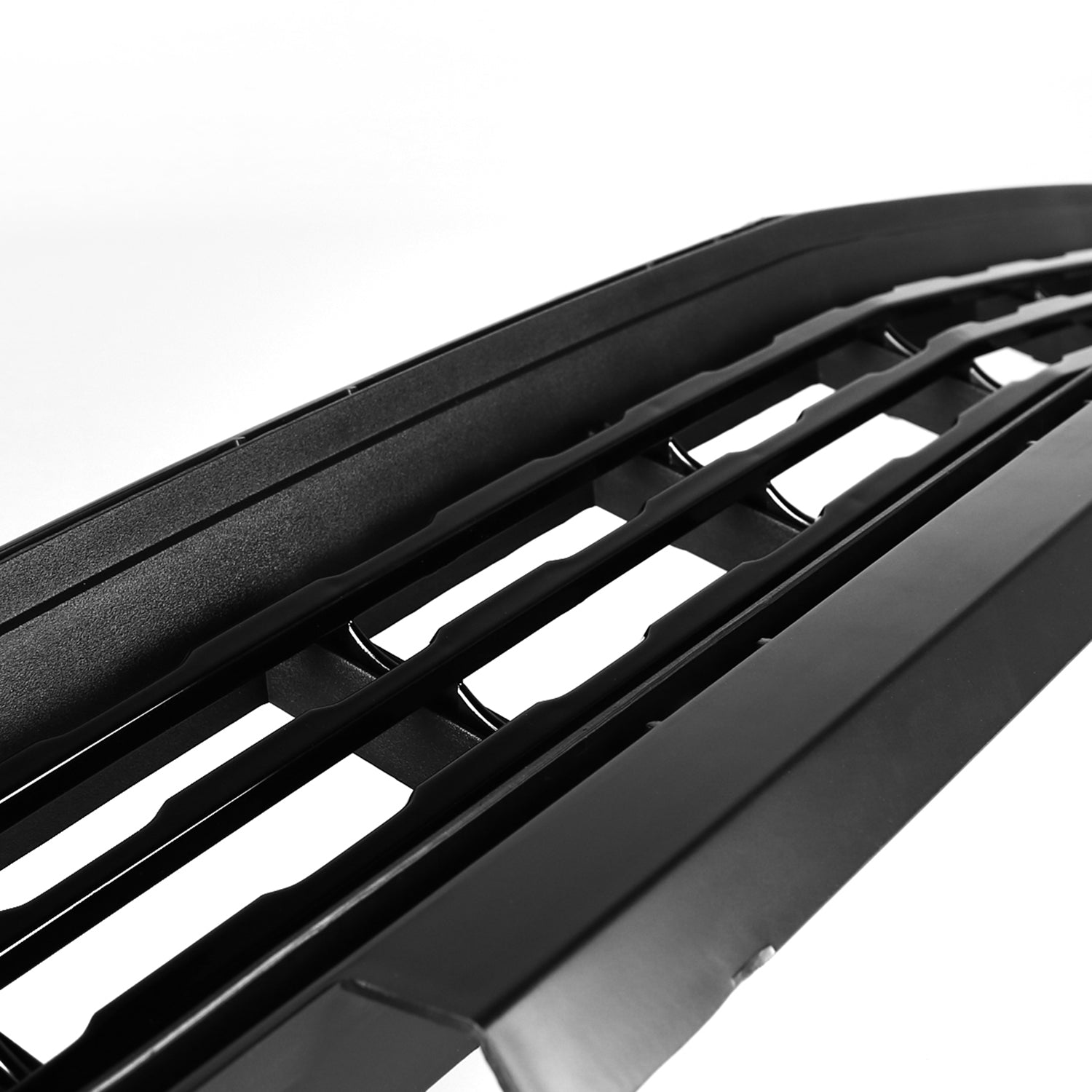 2015-2017 Ford Mustang Black ABS California Edition Upper & Lower Grille - 2PC