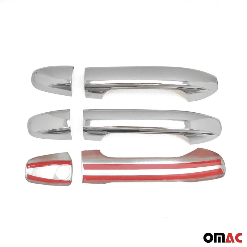 Car Door Handle Cover Protector for Mercedes Metris 2016-2024 Stainless Steel 6x - OMAC USA