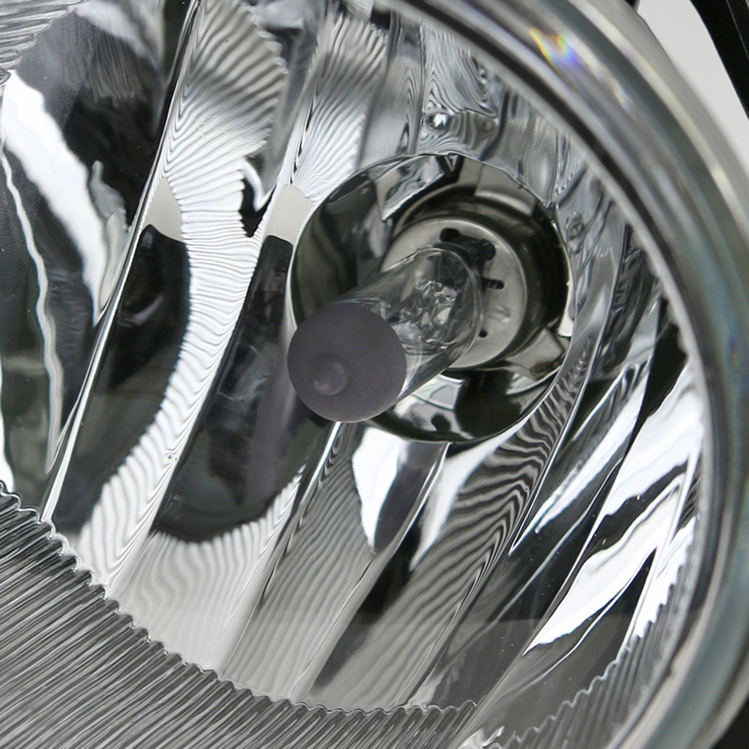 2015-2016 Toyota Highlander H16 Fog Lights Kit Chrome Housing/Clear Lens