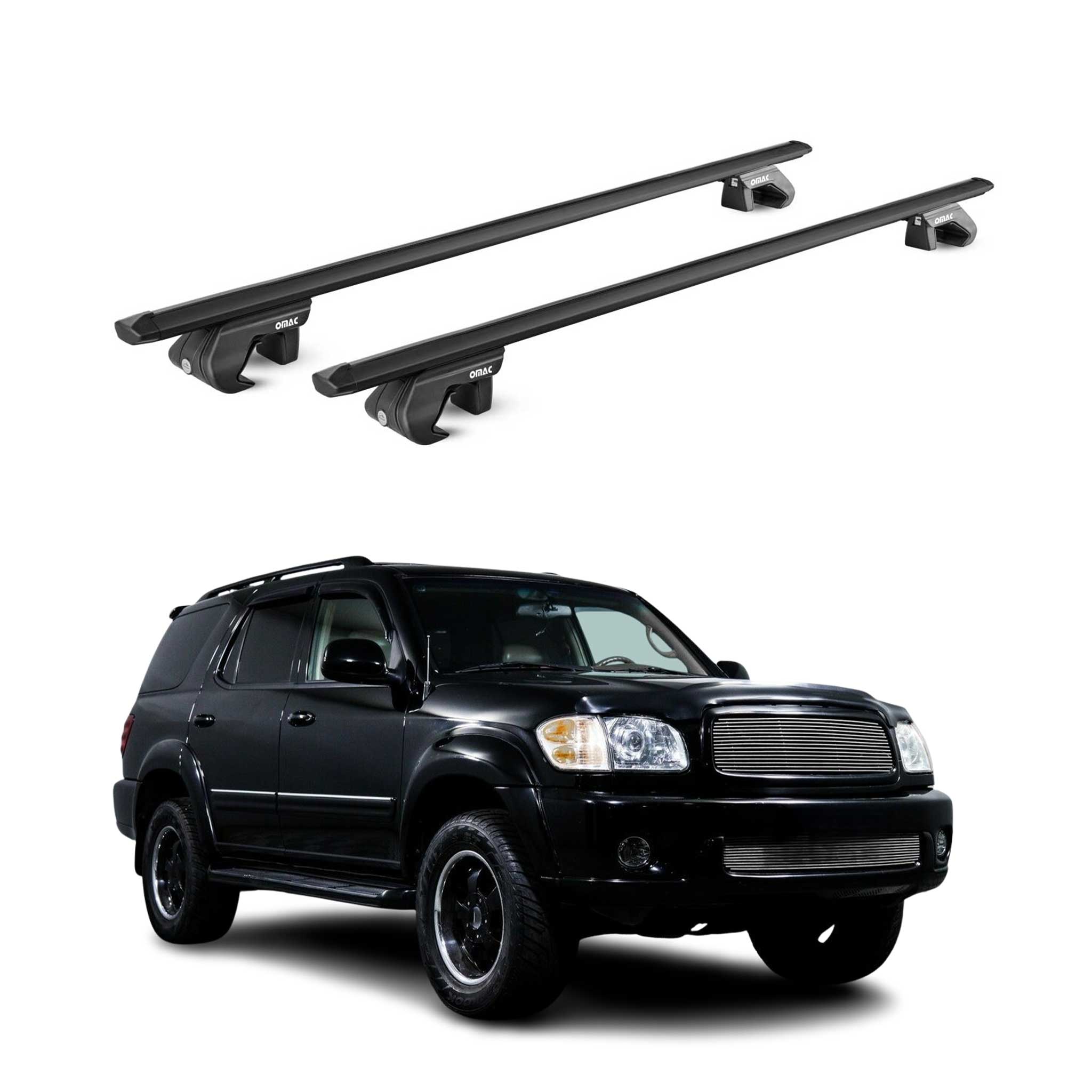 2001-2007 Toyota Sequoia Roof Rack Cross Bars Luggage Carrier 2 Pcs