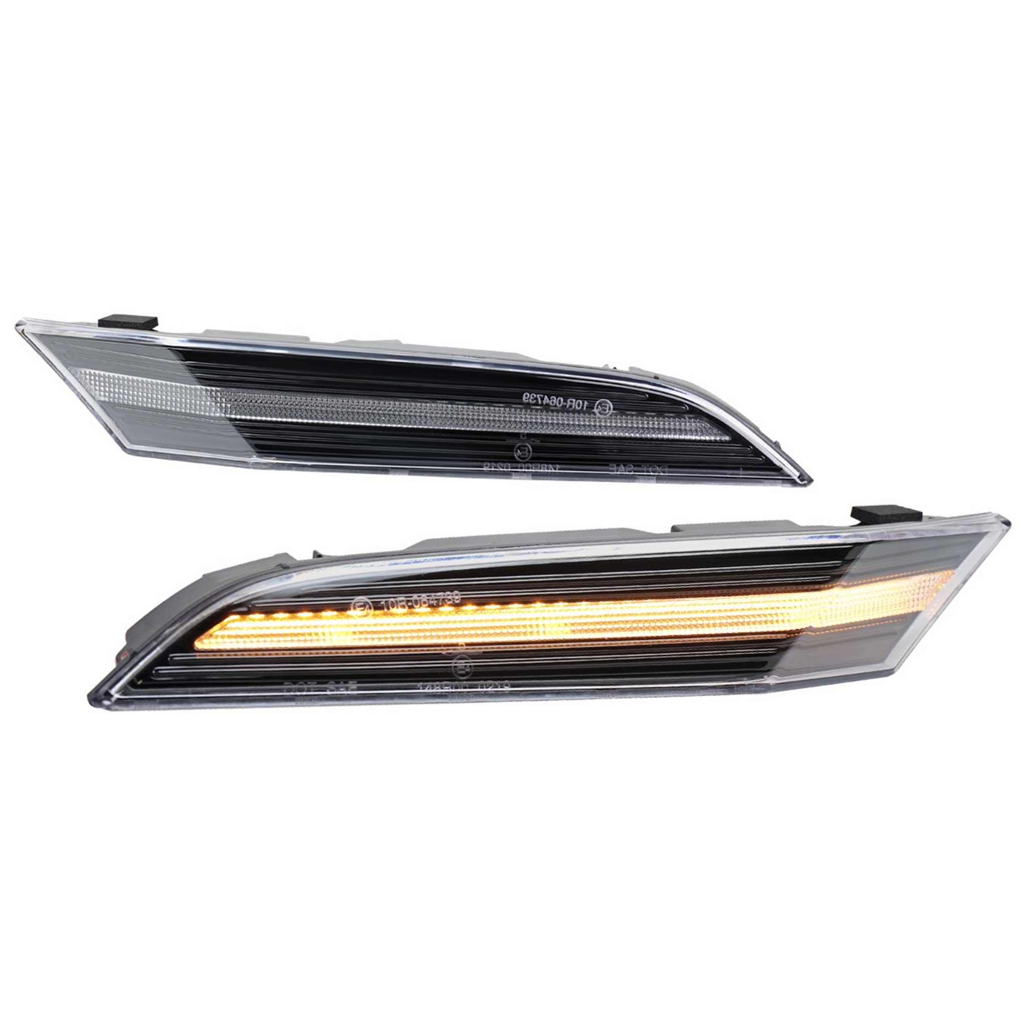 For Porsche 911 997/992 2019-2025  LED Turn Signal Light Clear With Sequental