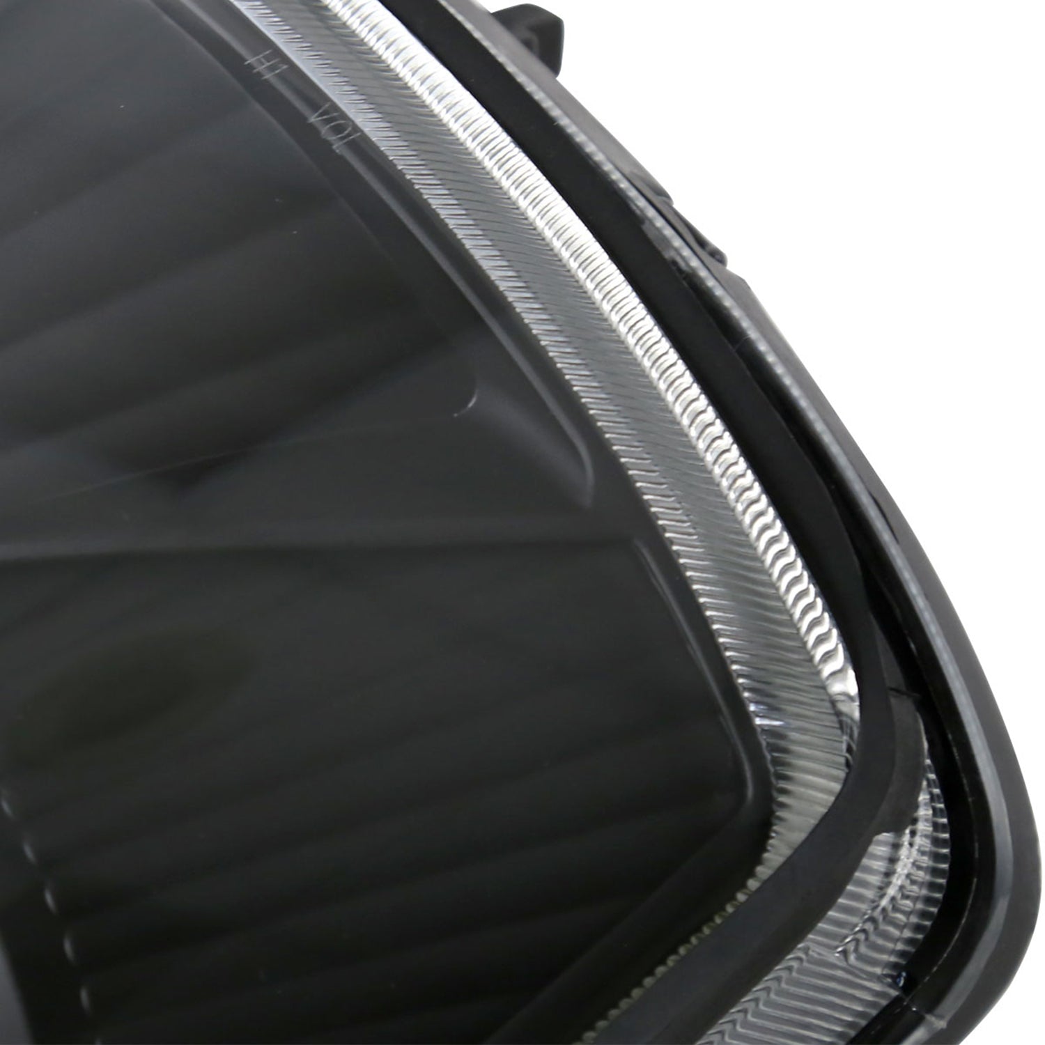 2000-2005 Mitsubishi Eclipse Dual Halo Projector Headlights Matte Black/Clear