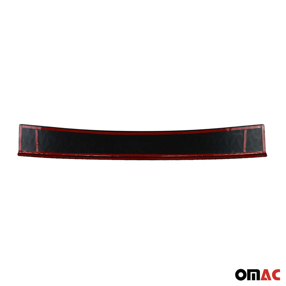 OMAC Rear Bumper Sill Cover for Ford Tourneo Custom I 2012-2023 Aluminium Black