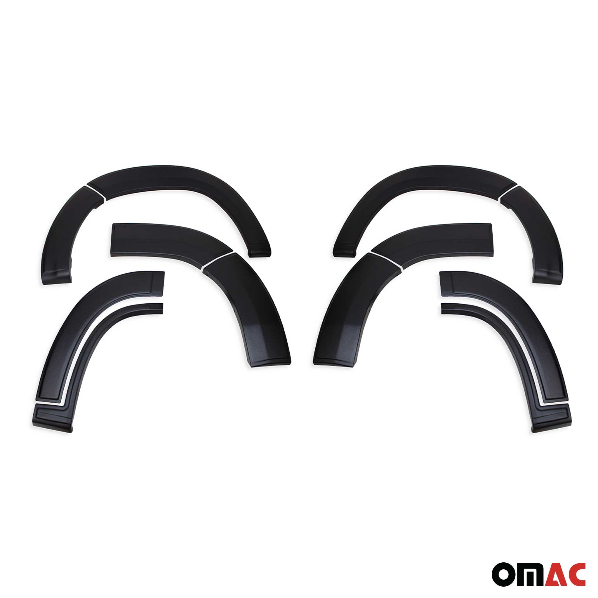 Fender Flares Wheel Protector for RAM ProMaster 2014-2026 L3 Long Black 12 Pcs