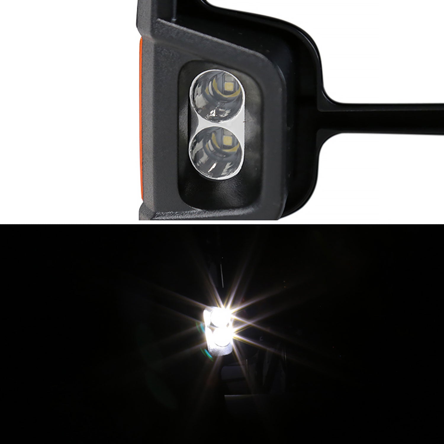 2014-2018 Chevy Silverado/ Sierra Folding Heated &Manual Chrome Towing Mirrors