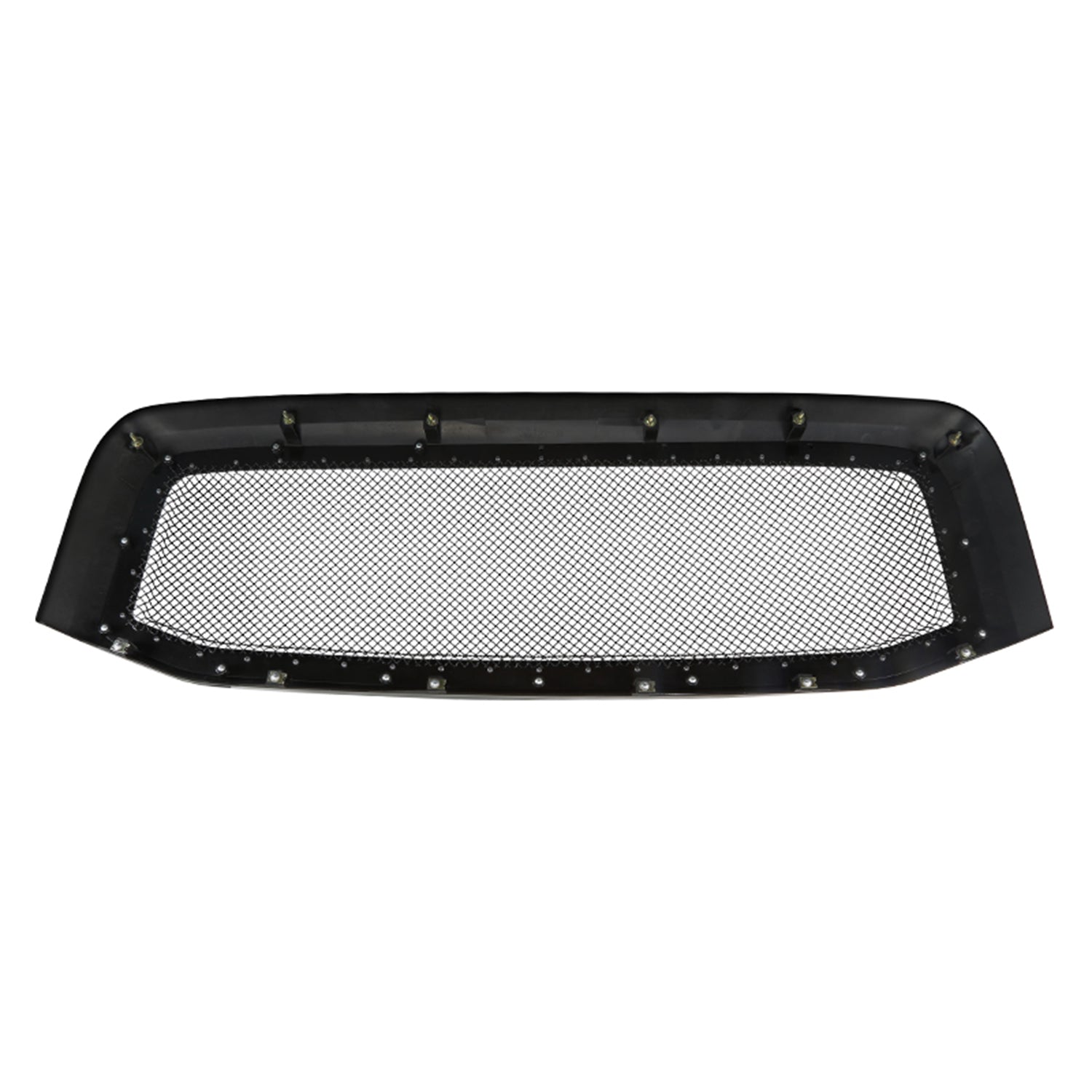 2006-2008 Dodge RAM Glossy Black ABS Rivet Style Grille w/ S.Steel Mesh