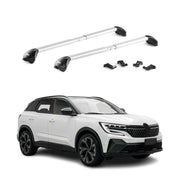 Roof Rack Cross Bars Luggage Carrier for Hyundai Santa Fe 2013-2018 Alu Grey
