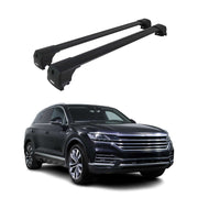2018-2024 VW Touareg Roof Rack Cross Bars Black