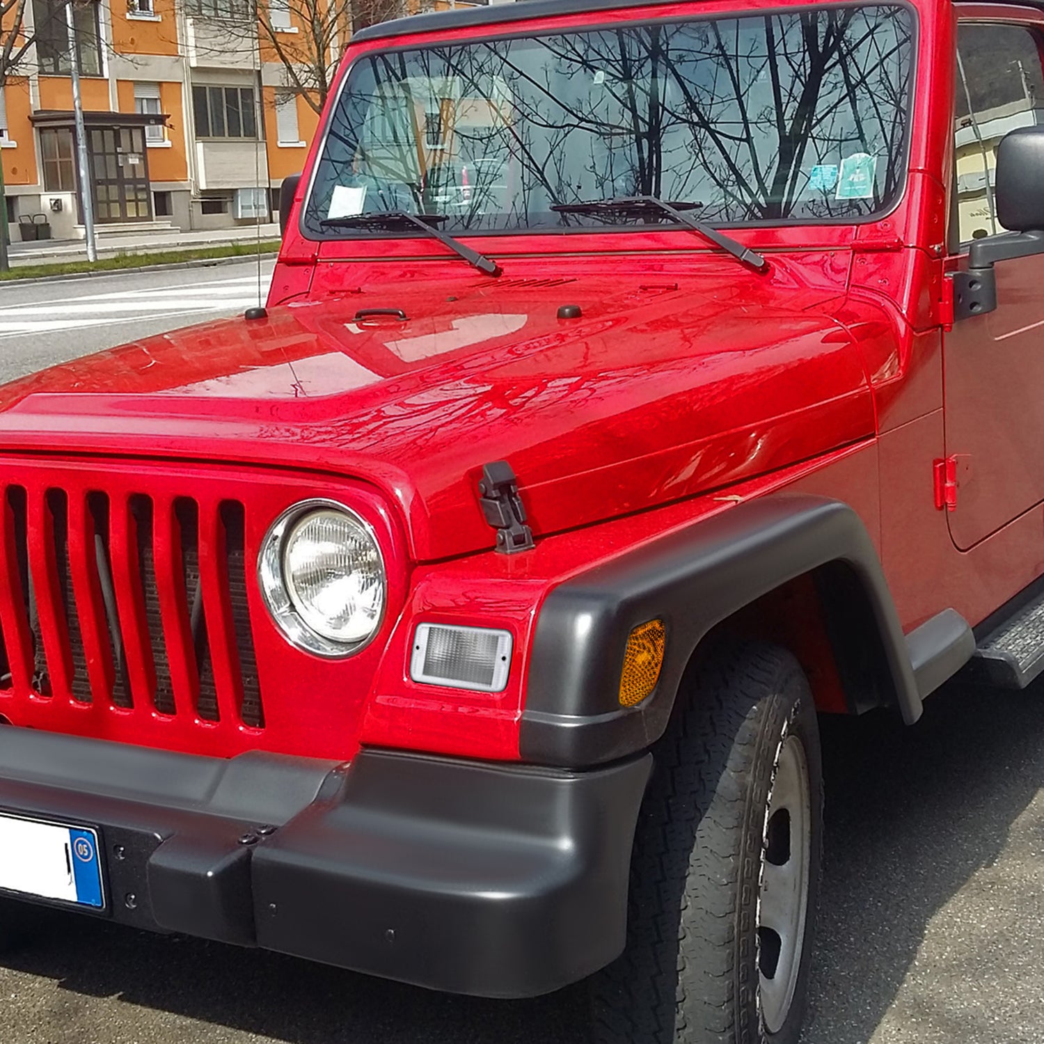 1997-2006 Jeep Wrangler Amber Lens Side Marker Signal Lights