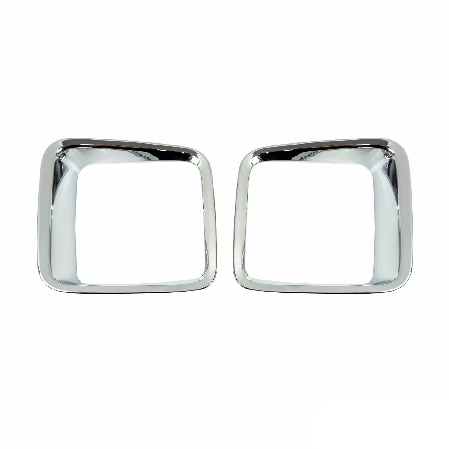 2015-2024 Jeep Renegade Inner Trunk Tail Light Trim Frame Chrome Silver 2Pcs