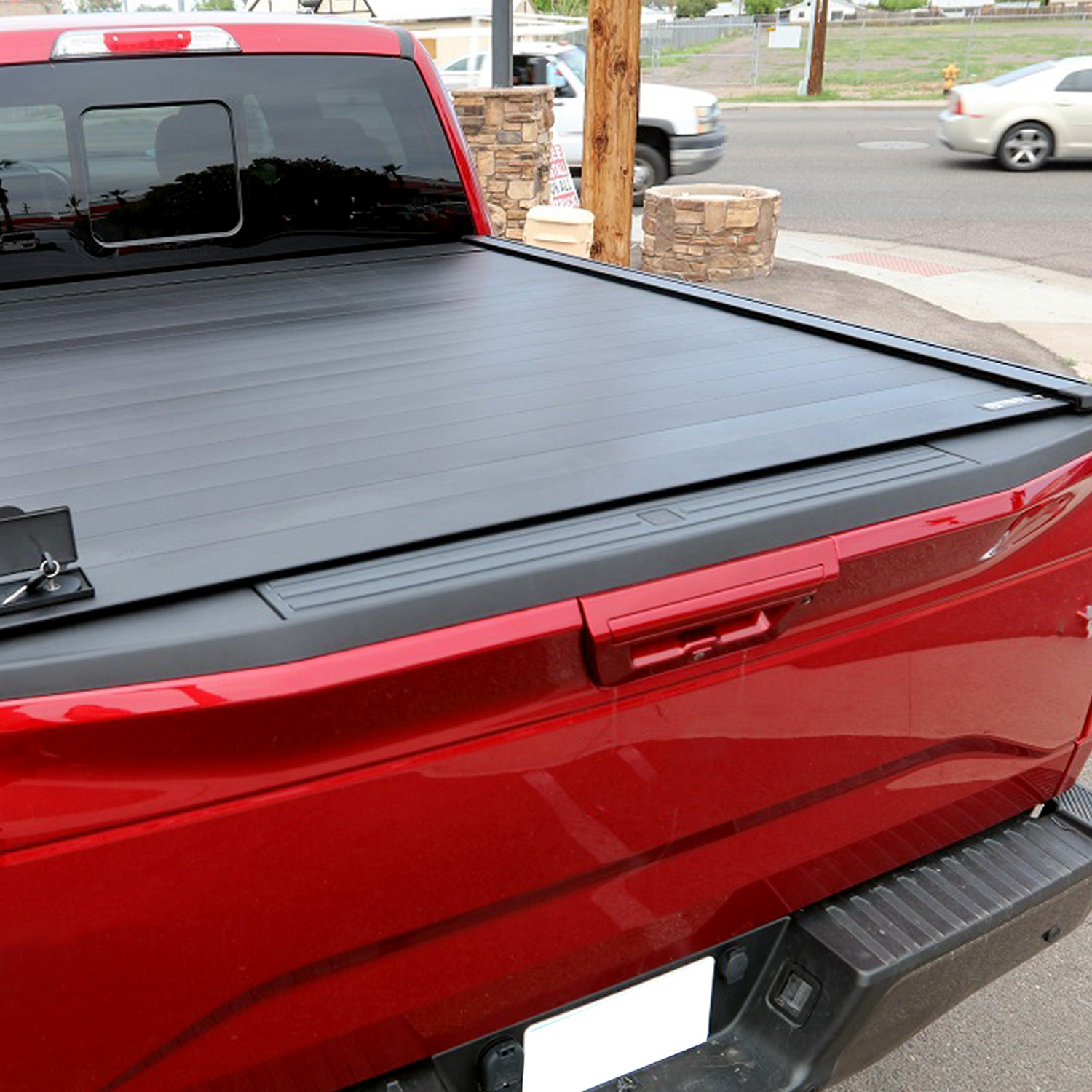 2015-2020 Ford F-150 Black Trunk Tailgate Molding Cap Top Protector Cover