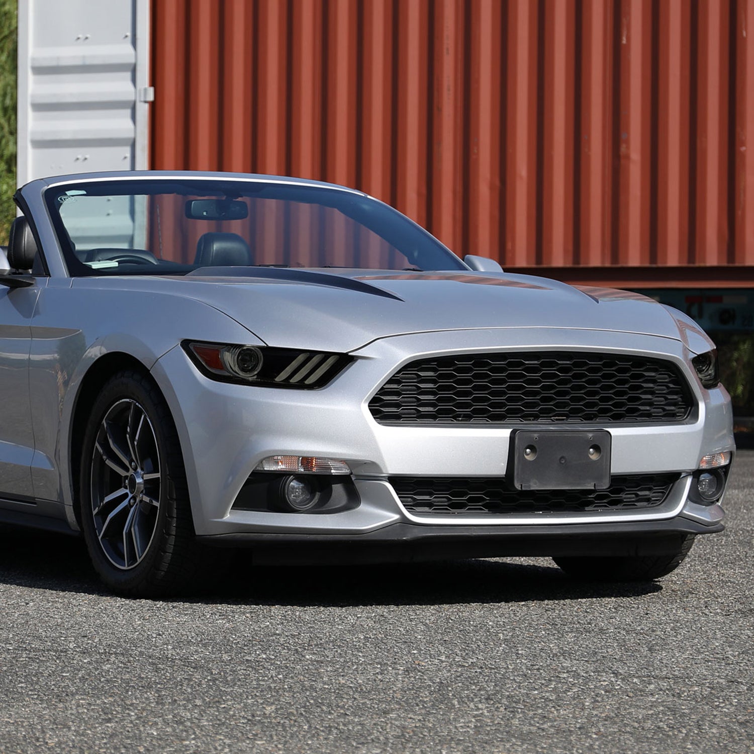 2015-2017 Ford Mustang HID/Xenon LED Turn Signal Projector Headlights Smoke