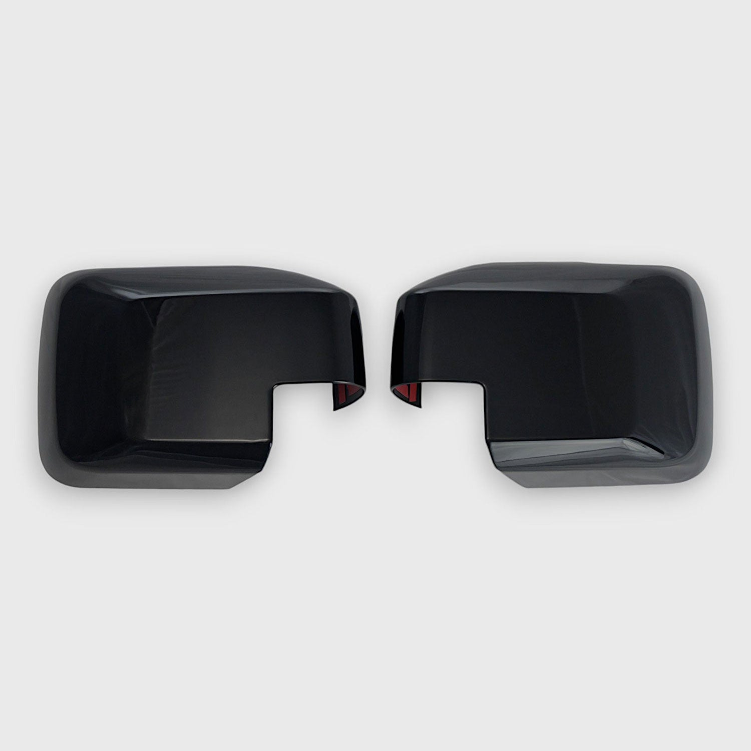 2021-2024 Ford Bronco Mirror Cover Caps Gloss Black 2Pcs ABS Plastic