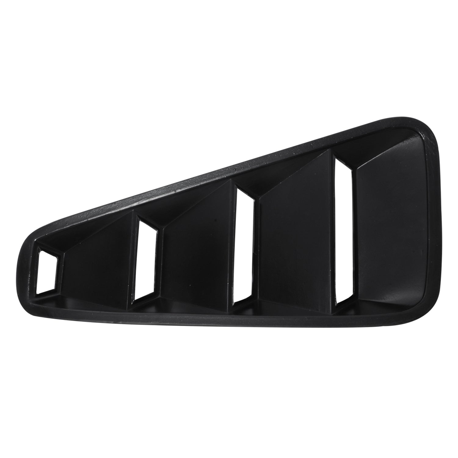 2005-2014 Ford Mustang Textured Black ABS Quarter Side Window Louvers Vent