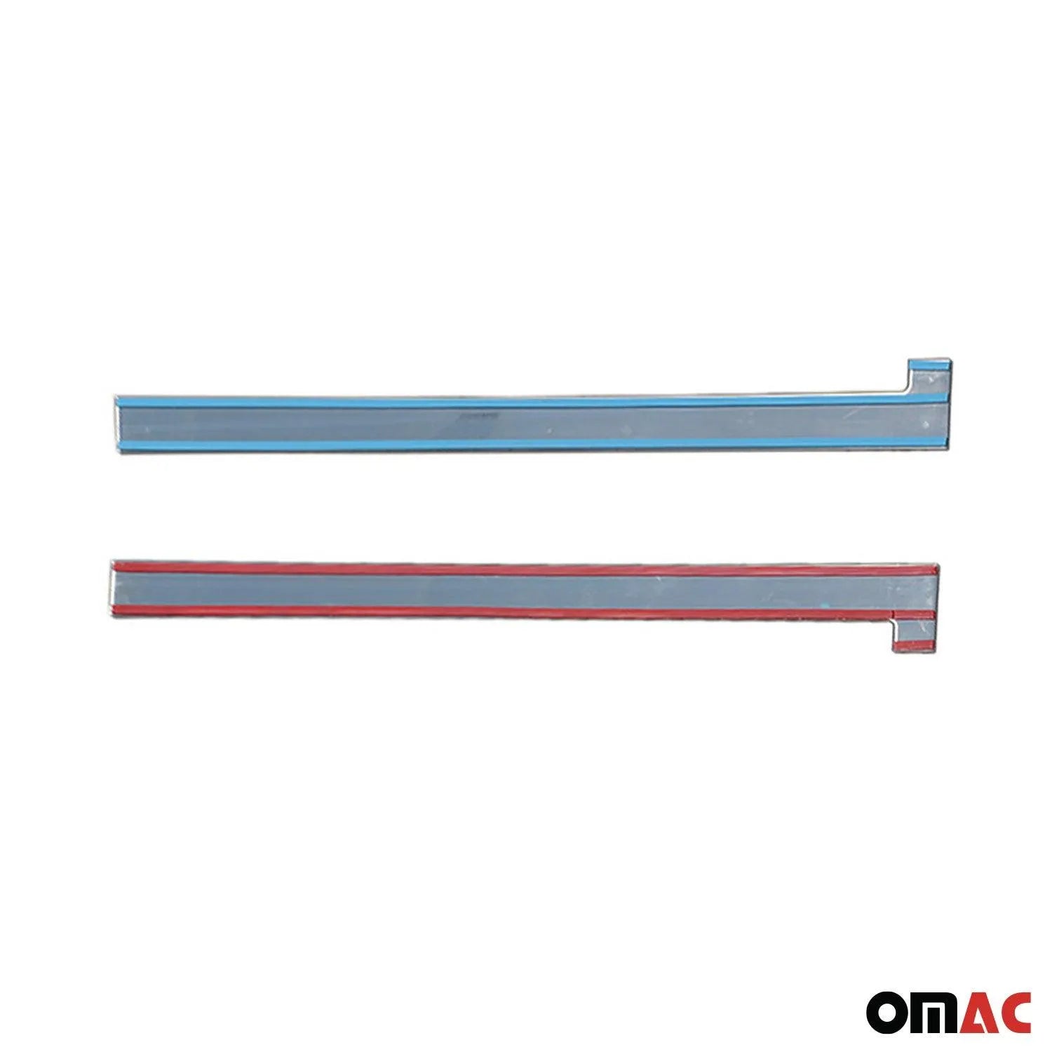 2015-2022 RAM ProMaster City B Pillar Trim Window & Side Door Trim Set Stainless Steel Chrome