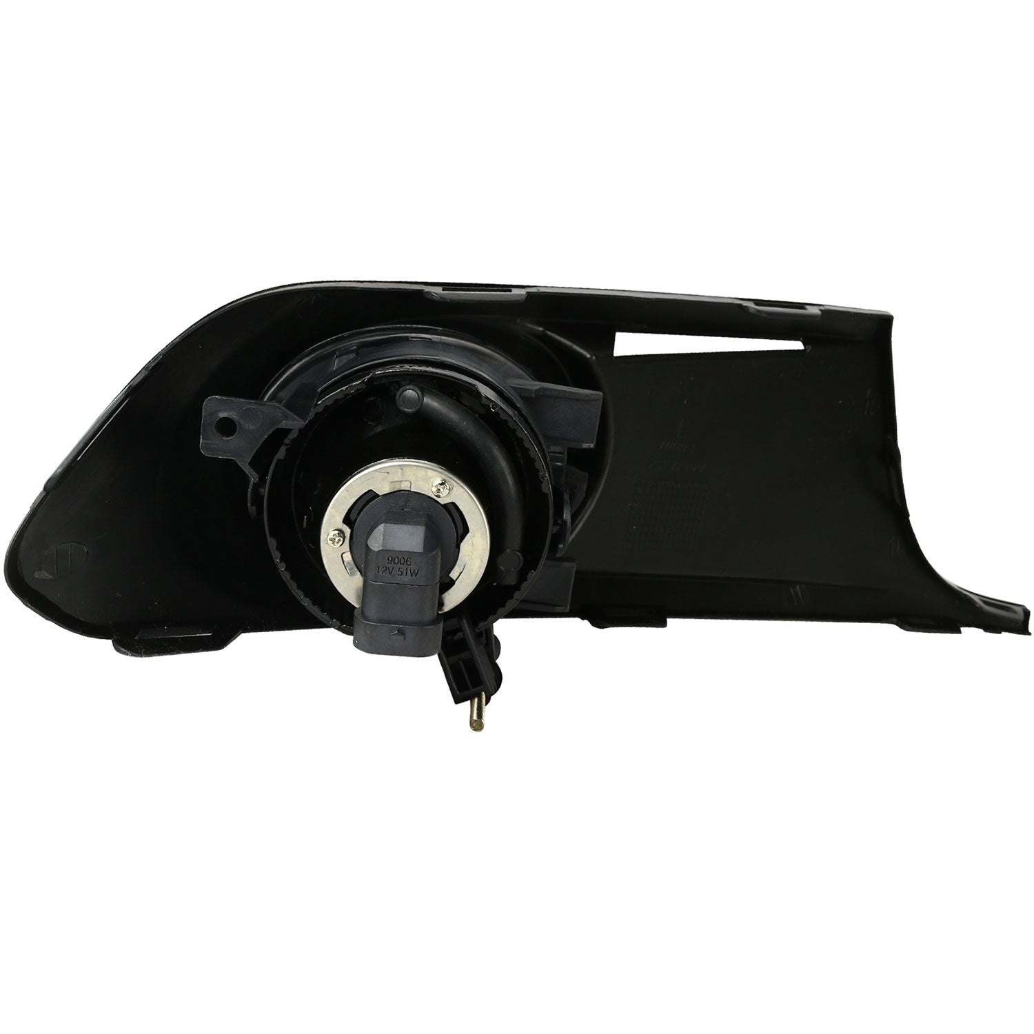 2011-2014 VW Jetta Sedan 9006 Fog Lights Kit Chrome/Clear Lens