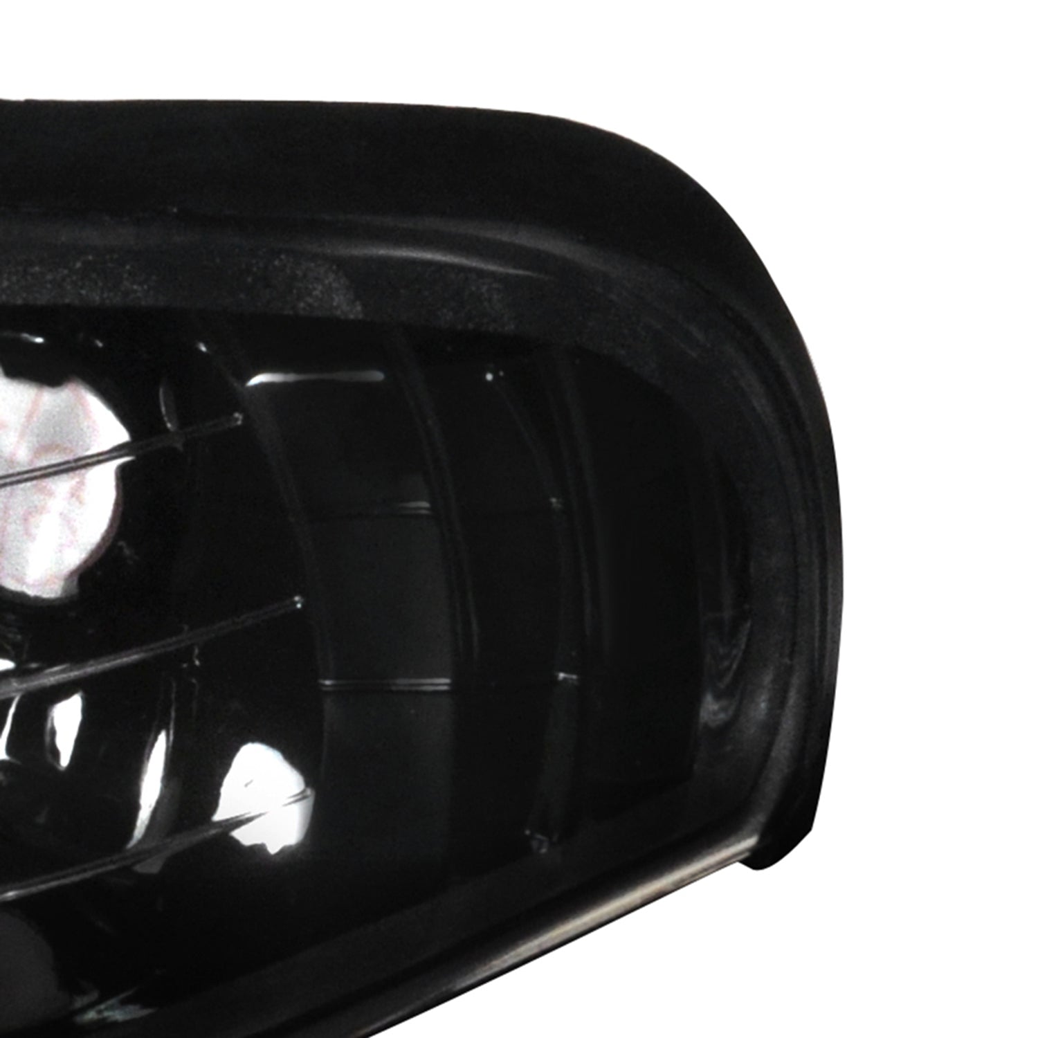 1994-1998 Ford Mustang Corner Parking Turn Signal Lights Amber Matt Black