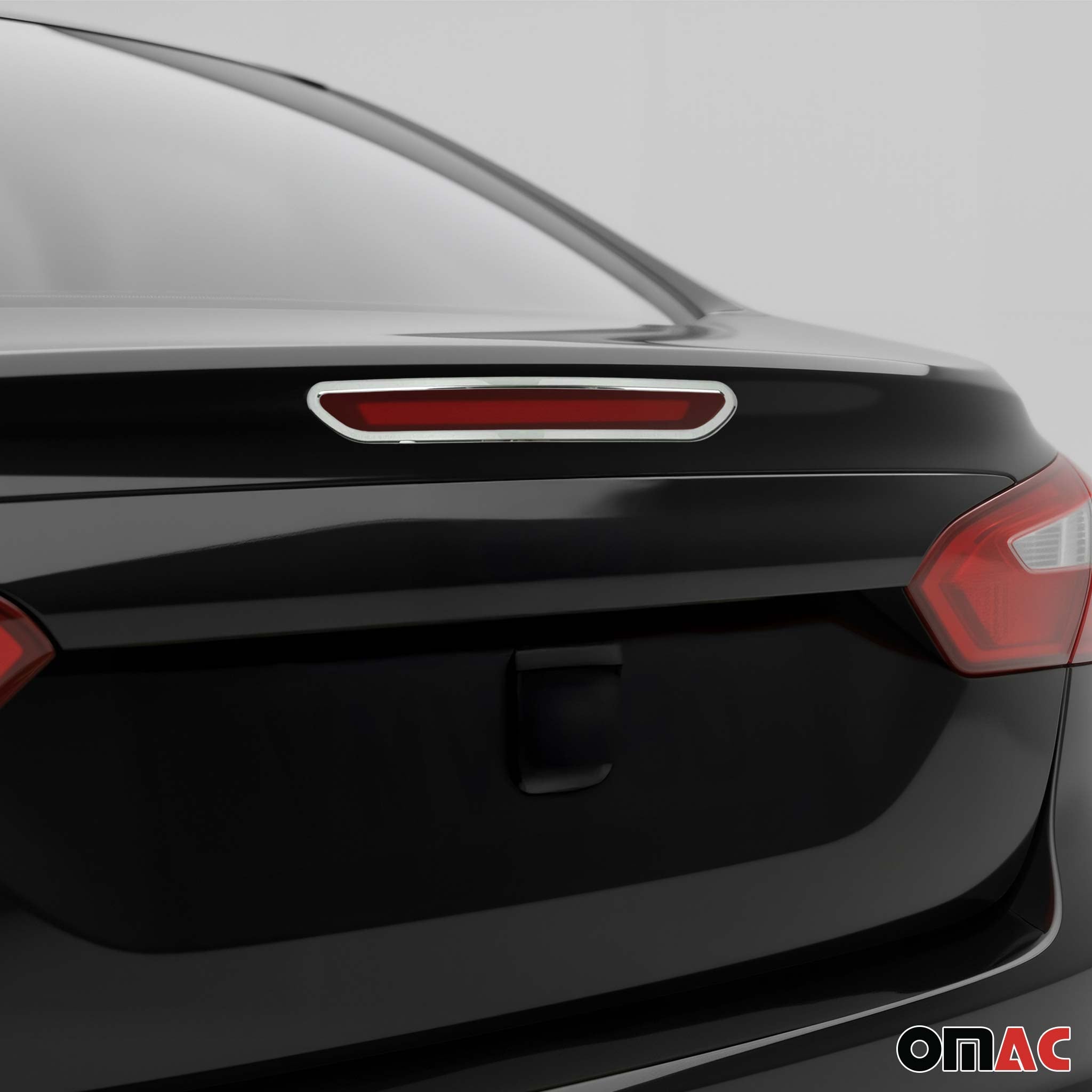 2012-2018 Ford Focus Trunk Tail Light Trim Frame Stainless Steel Silver 1Pc