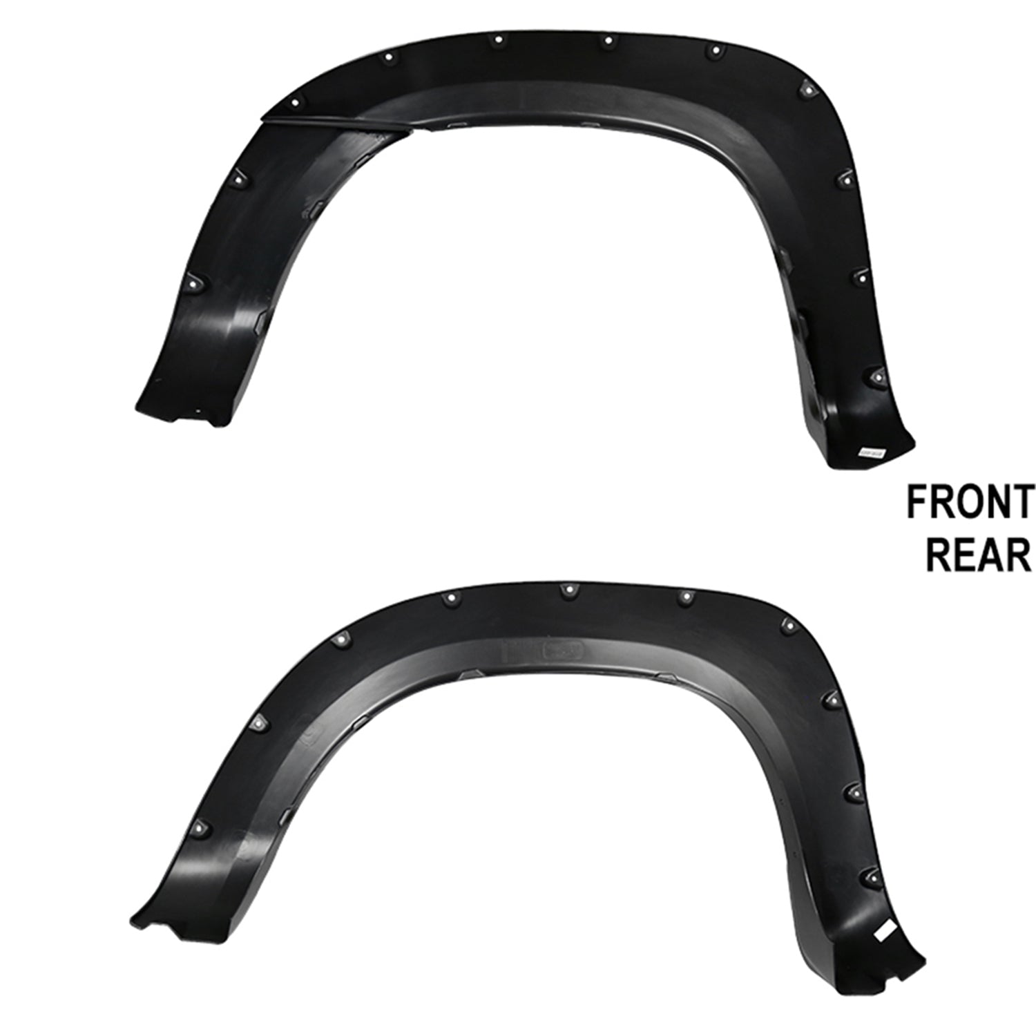 2005-2011 Toyota Tacoma Fleetside 6" Long Bed Smooth Rivet Style Fender Flares