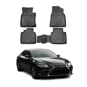 2019-2025 Lexus ES 350 Floor Mats Liners Full Set All Weather Black