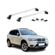 2011-2024 BMW X3 F25 G01 Roof Rack Cross Bars Silver