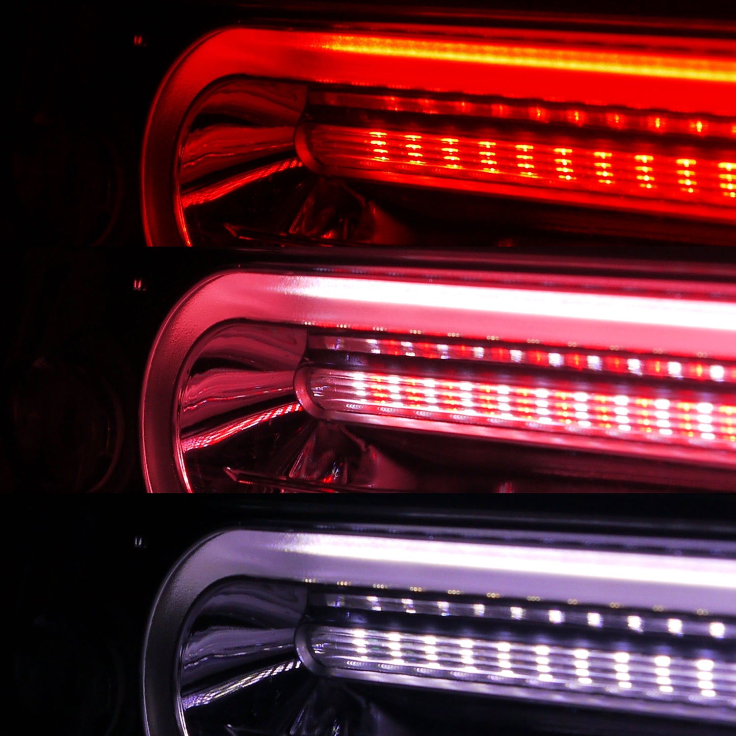 2009-2014 Ford F-150 SMD LED 3rd Brake Light Chrome Housing/Clear Lens