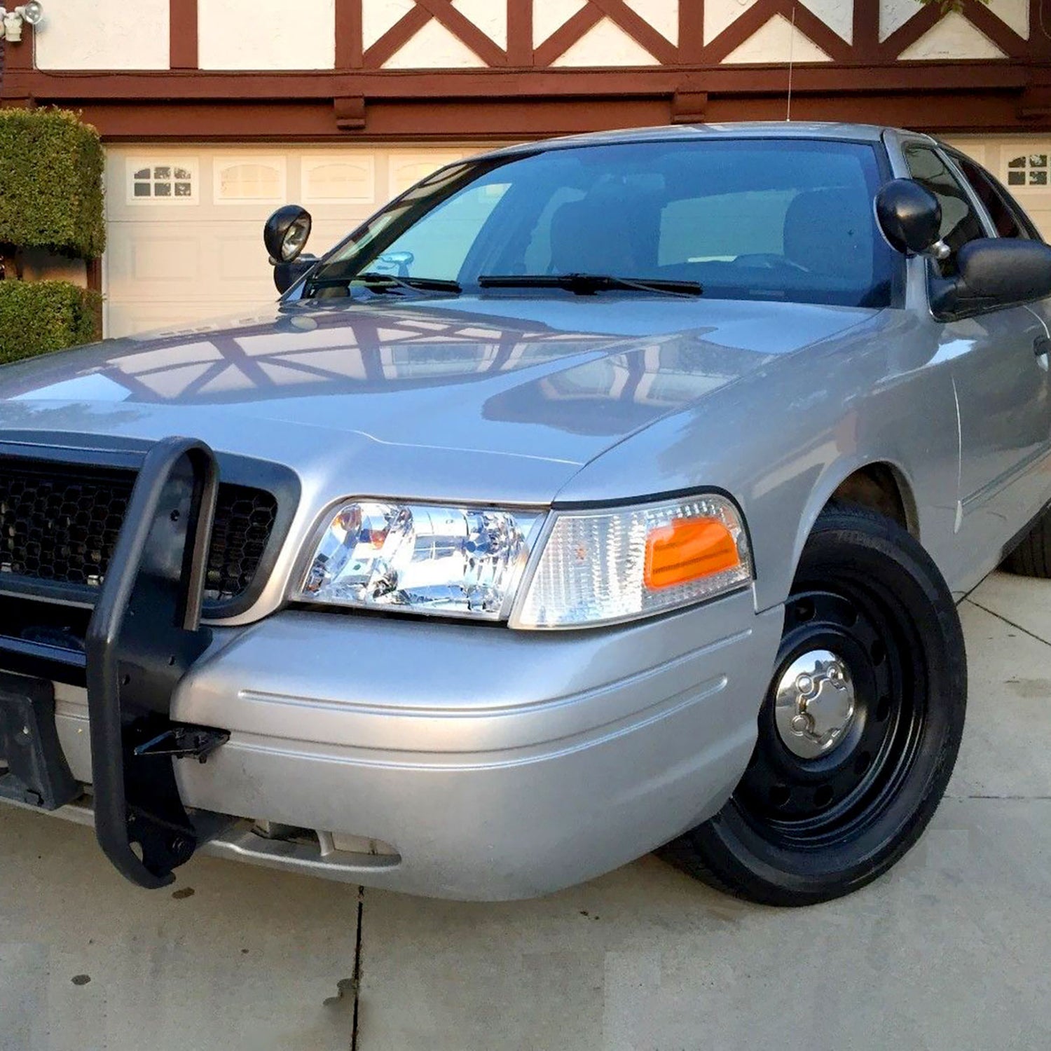 1998-2011 Ford Crown Victoria Factory Headlights Corner Signal Lights Chrome