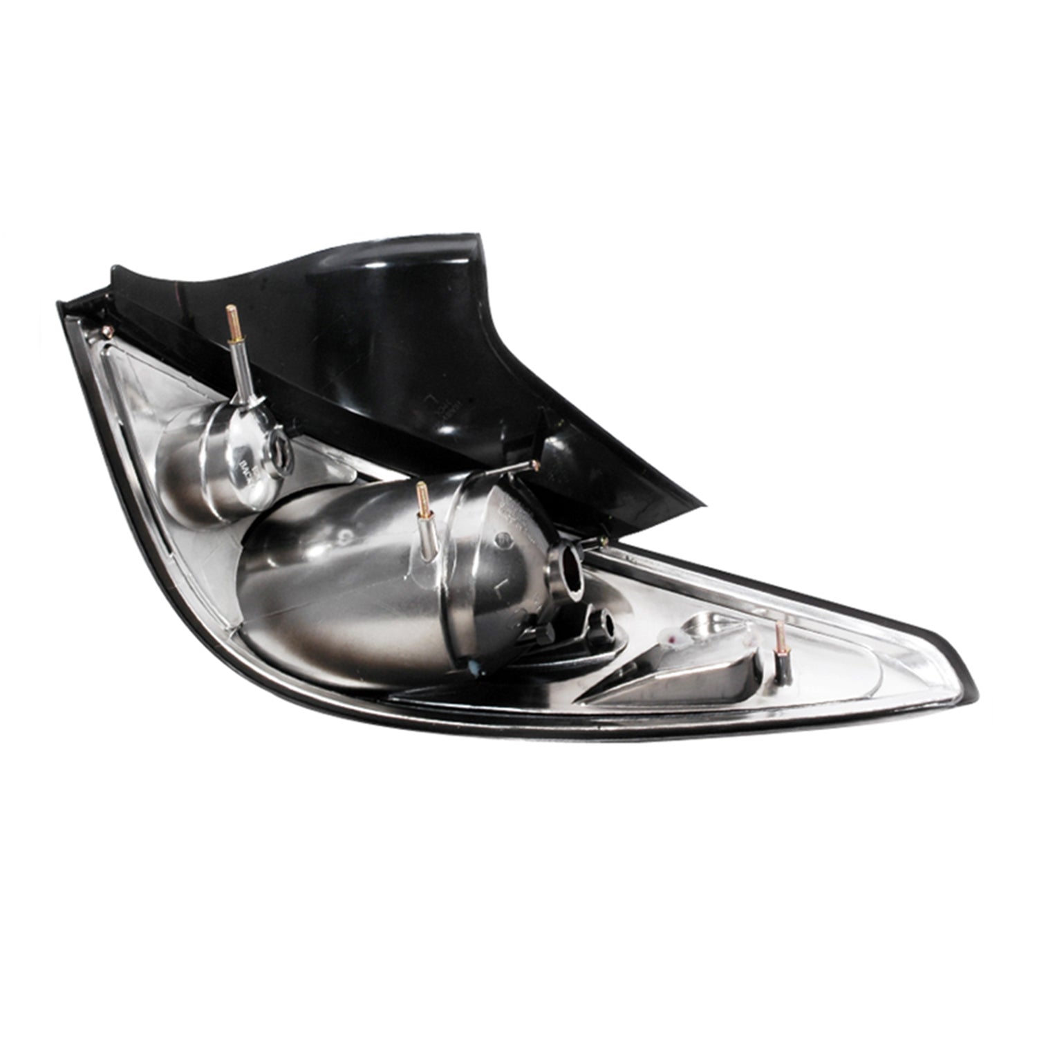 2005-2010 Pontiac G6 Coupe Tail Lights Chrome Housing/Clear Lens