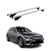 2016-2019 Mercedes GLC Class X253 Roof Rack Cross Bars Silver